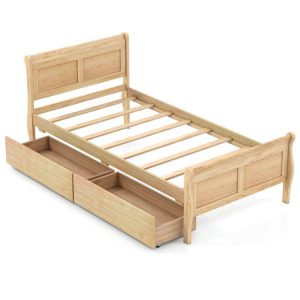 Luna Storage Platform Bed
