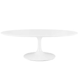 Lippa Oval Wood Coffee Table