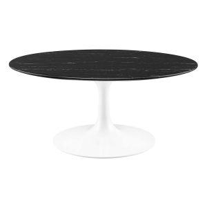 Lippa Round Artificial Marble Coffee Table
