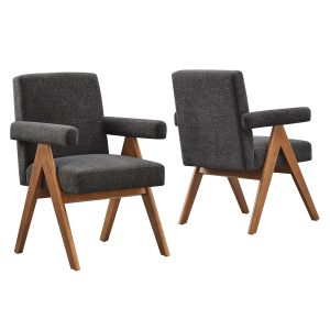 Lyra Fabric Dining Room Chair – Set of 2