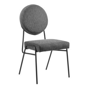 Craft Upholstered Fabric Dining Side Chairs – Set of 2