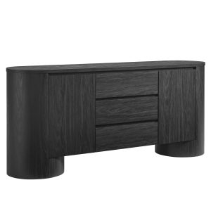 Duval 71″ Rounded Sideboard Storage Cabinet