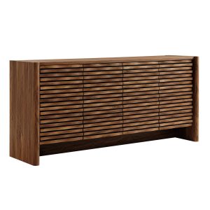 Emric Wave 66″ 4-Door Sideboard