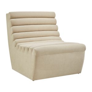Corbin Performance Fleece Armless Accent Chair