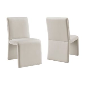 Emory Performance Velvet Dining Side Chair Set of 2