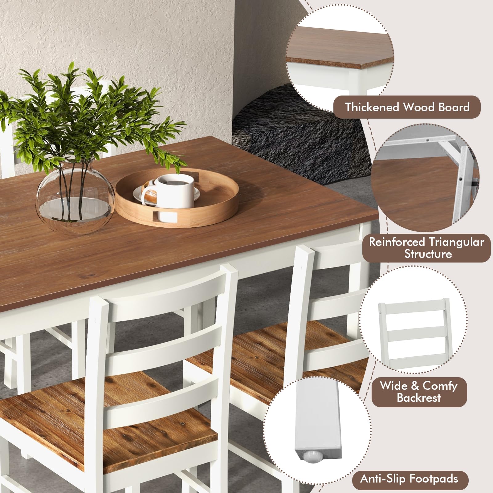 Larkin 5-Piece Dining Set view 4