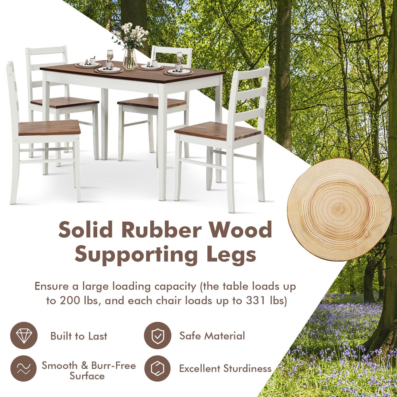 Larkin 5-Piece Dining Set view 5