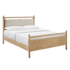 Leni Wood Platform Bed Frame