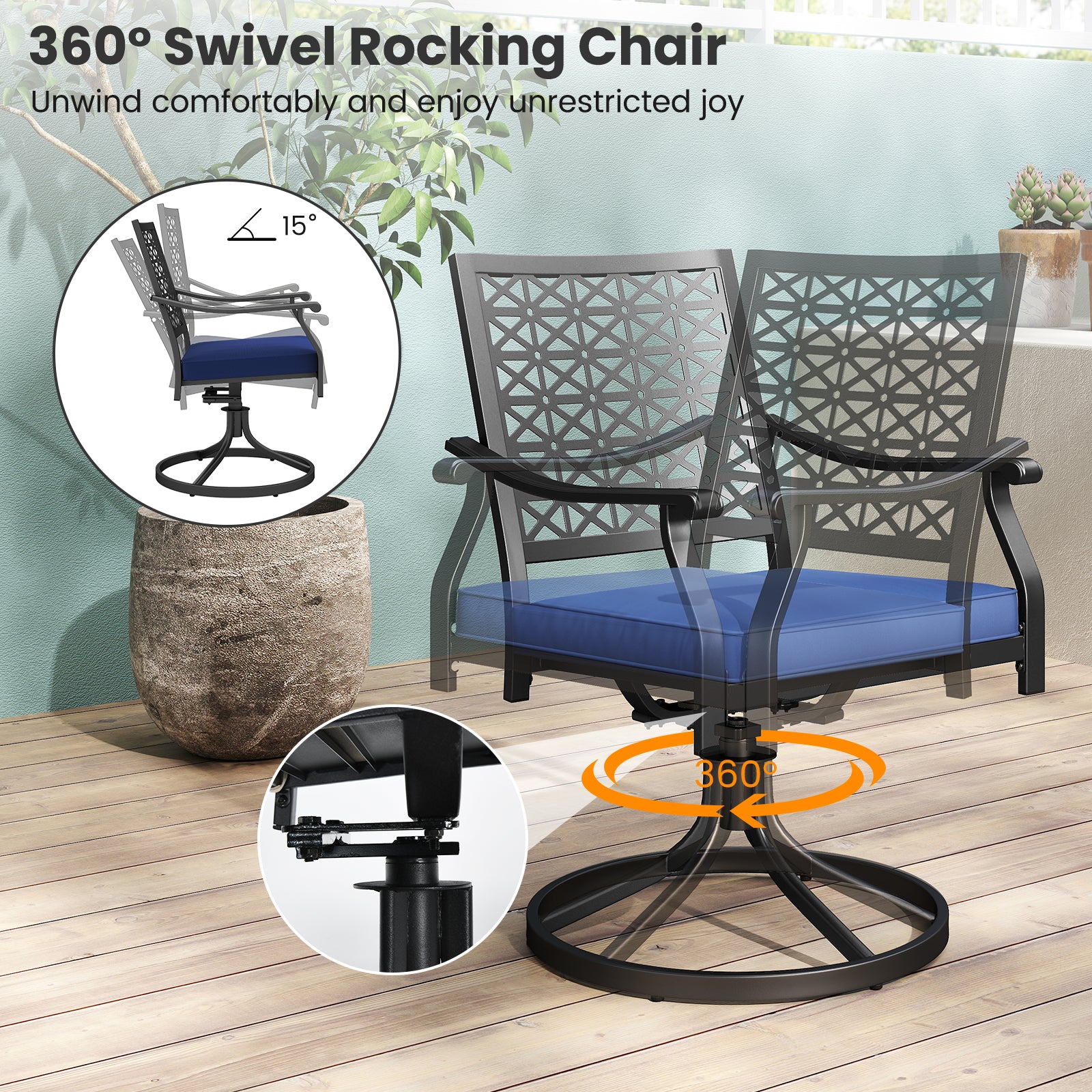 Monterey Patio Dining Set view 6