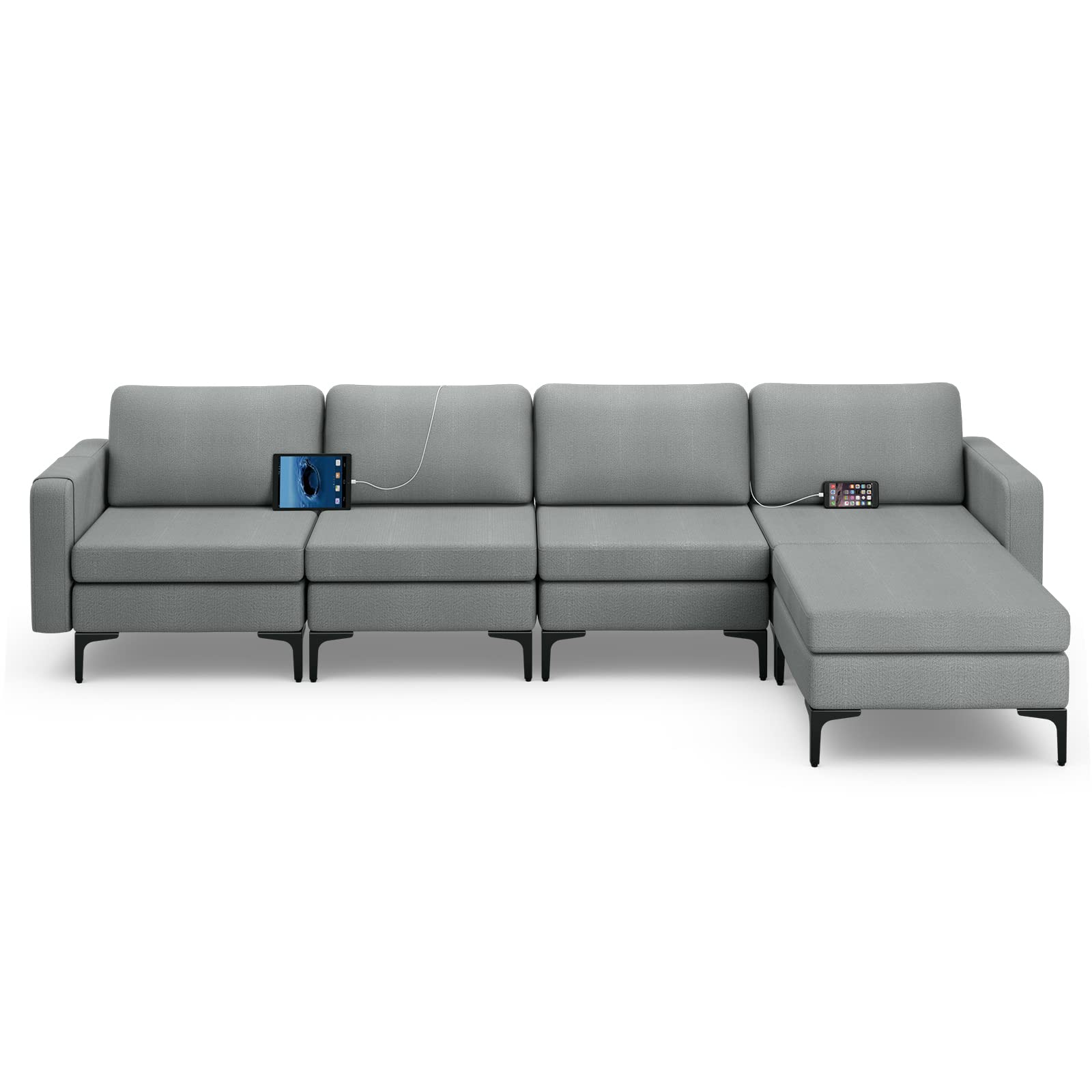 Hadley Convertible Sleeper Sectional Sofa view 1