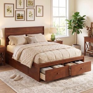 Isla Storage Platform Bed