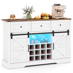 Miller LED Sideboard Cabinet
