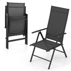 Palma Adjustable Folding Patio Chair Set
