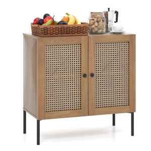 Orson Storage Woven Sideboard Cabinet