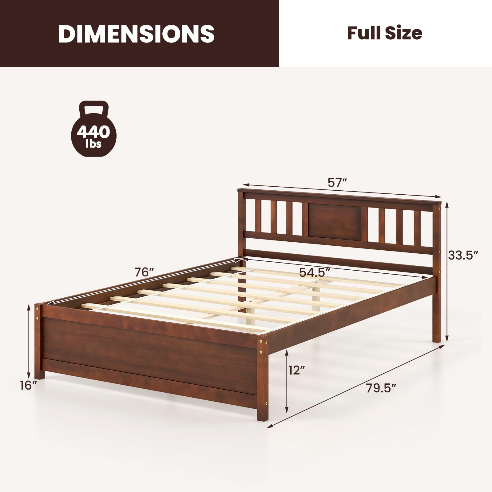 Nora Platform Bed view 3