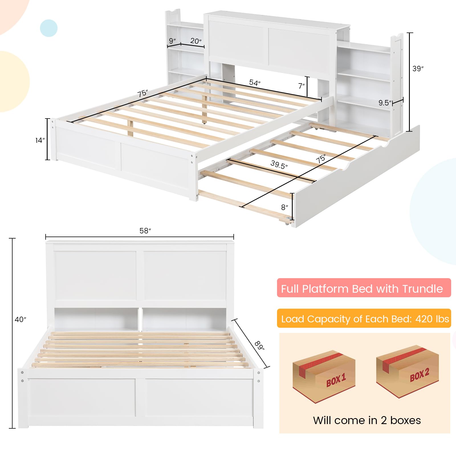 Avery Platform Bed view 6