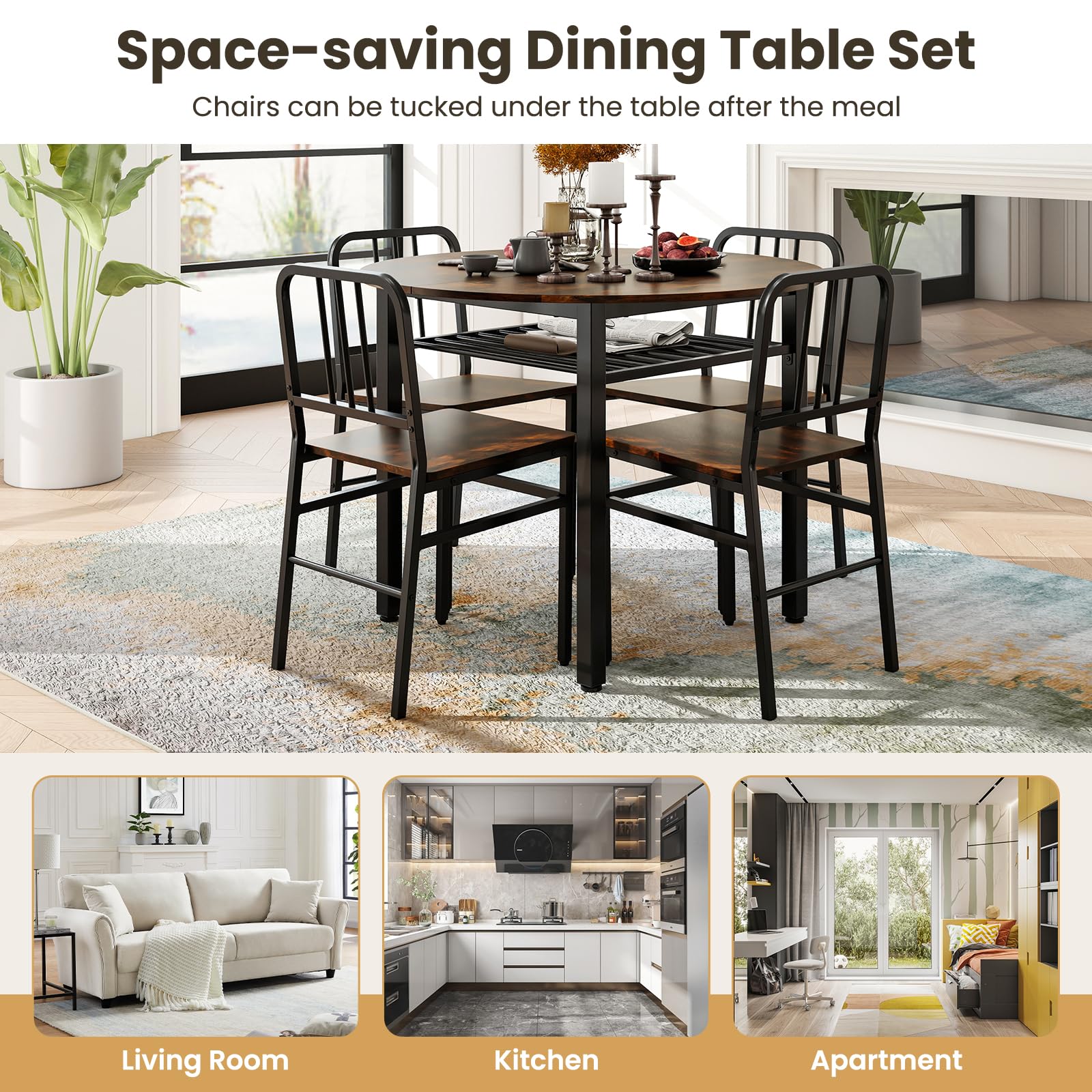 Sawyer Storage Dining Set view 4