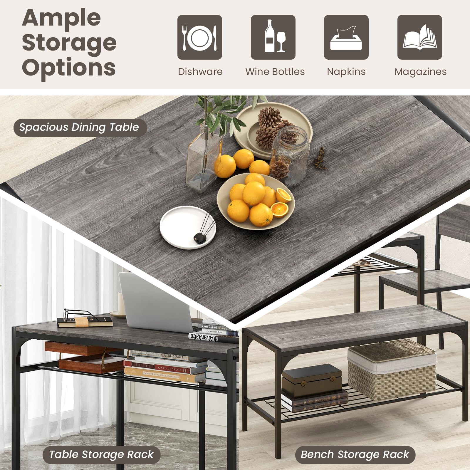 Emery Storage Dining Set view 4