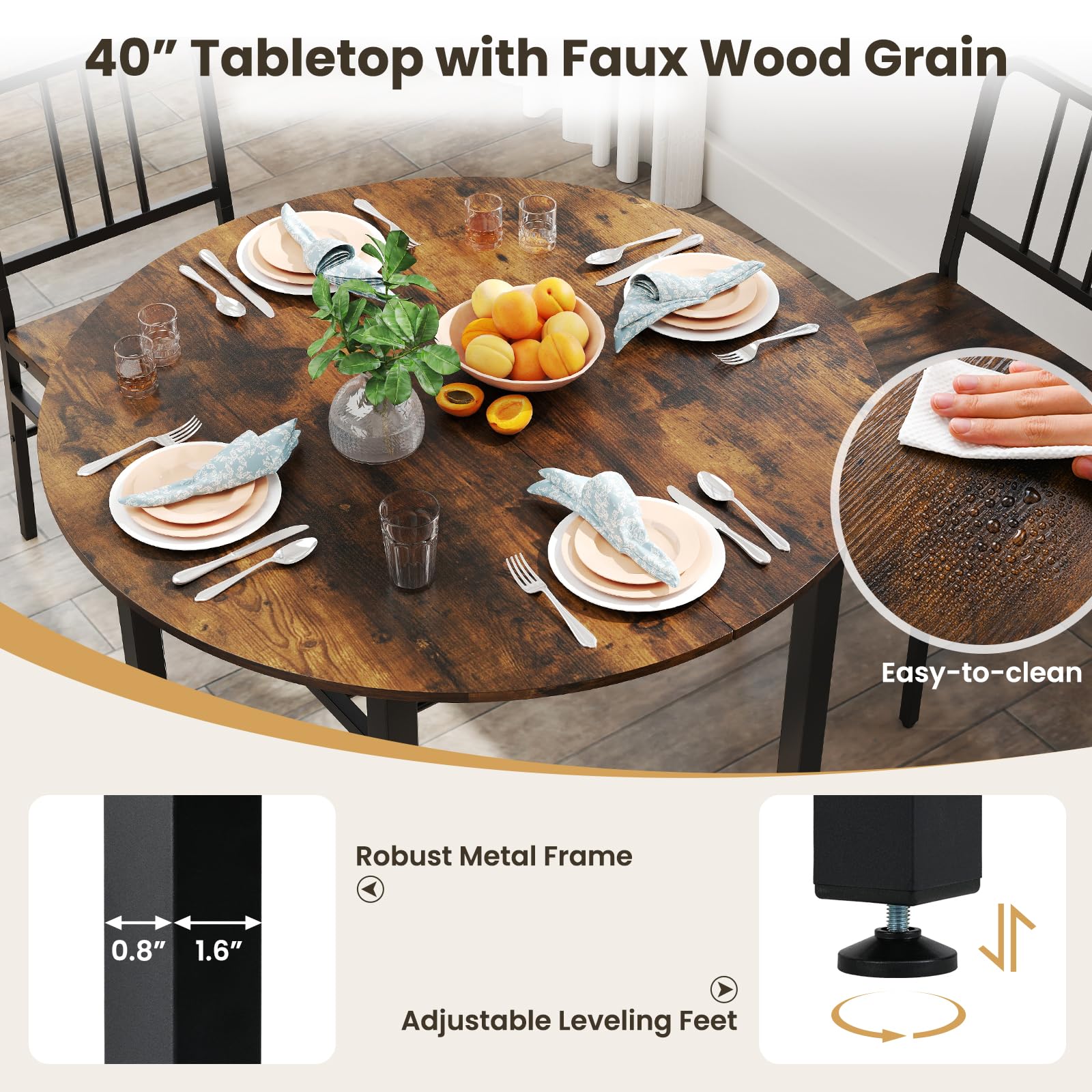 Sawyer Storage Dining Set view 5