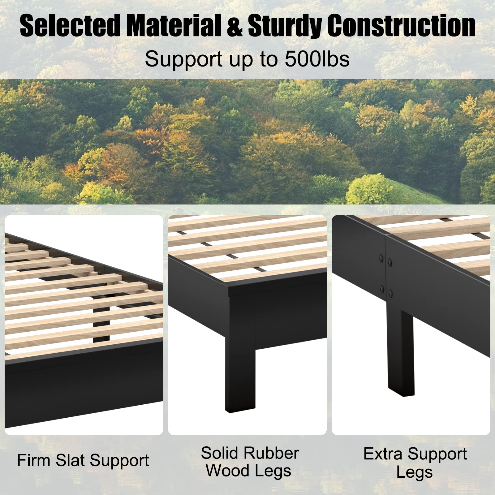 Seren Platform Bed view 4