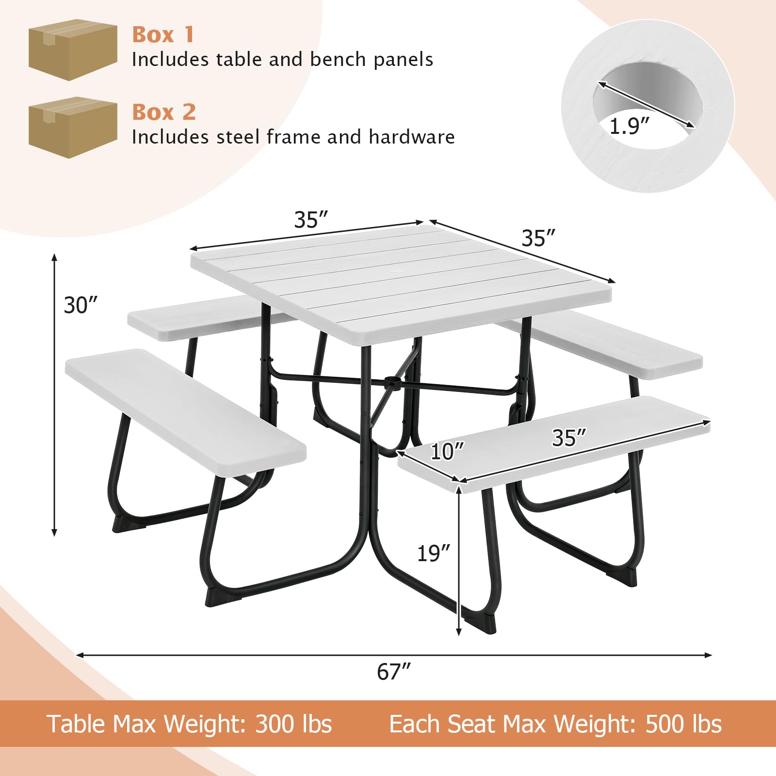 Sonoma Outdoor Seating Set view 6