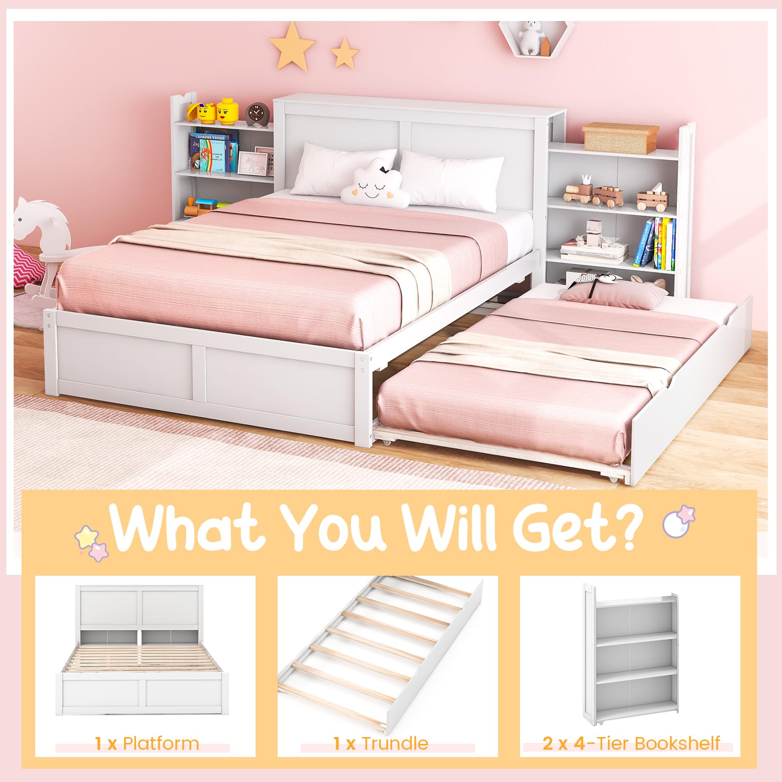Avery Platform Bed view 5