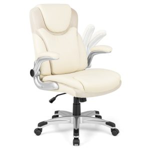 All-in-One Home Office Furniture Bundle – Ergonomic Chair, Spacious Desk, Multi-Drawer Cart, Bookshelf & Accent Chairs